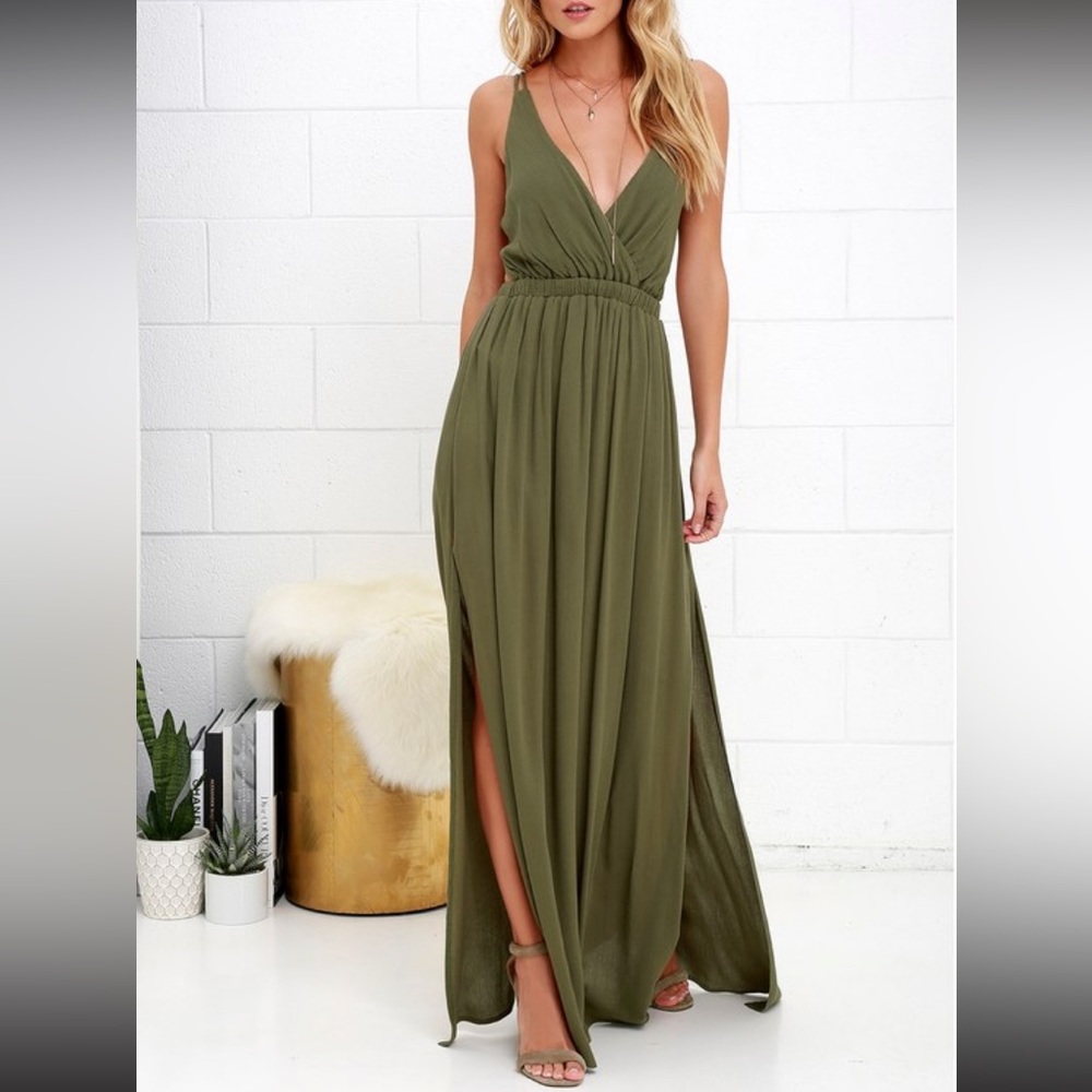Lulus green dress